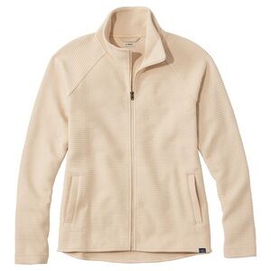 L.L. Bean XS Lakewashed Double-Knit Full-Zip Jacket